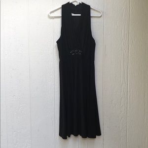 Black cocktail dress